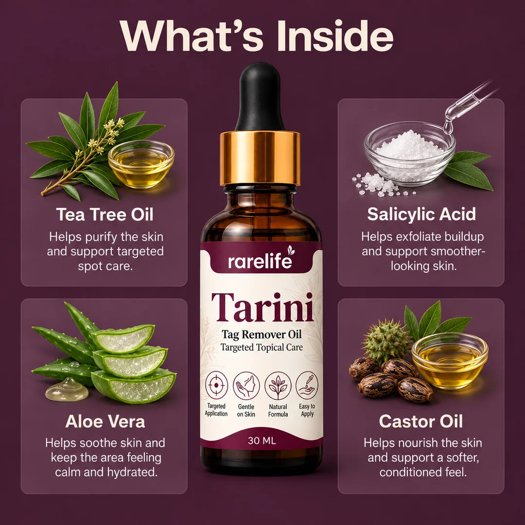 Rarelife Tarini | Skin Tag Removal Oil