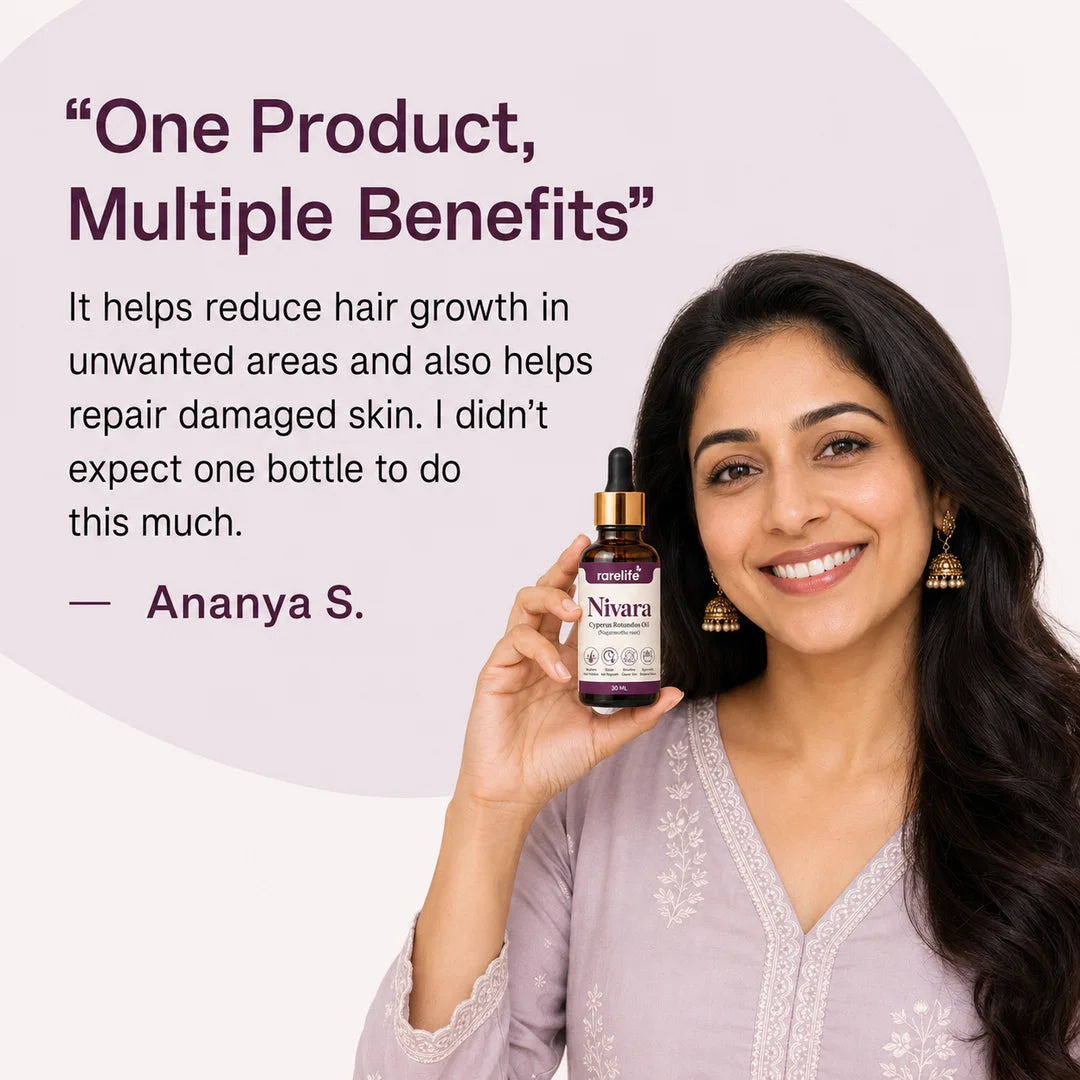 Rarelife Nivara Oil | Cyperus Rotundus
