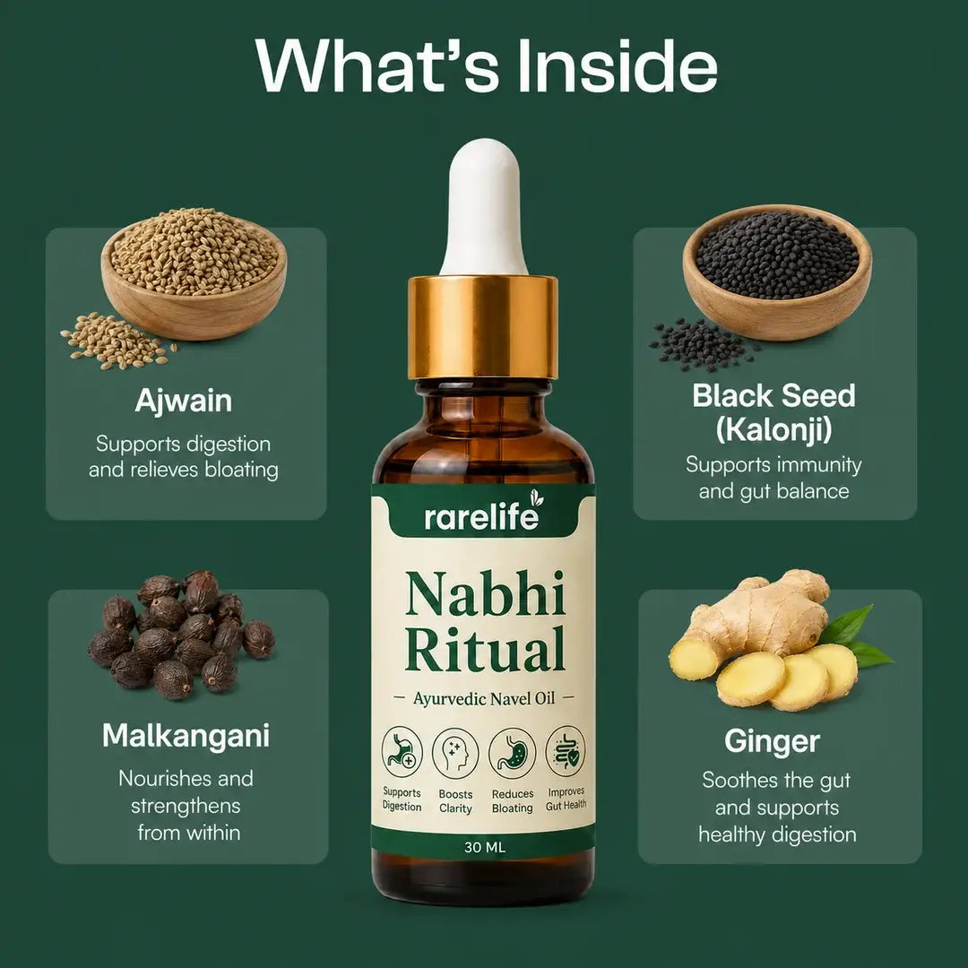 The Original Nabhi Ritual Oil by Rarelife